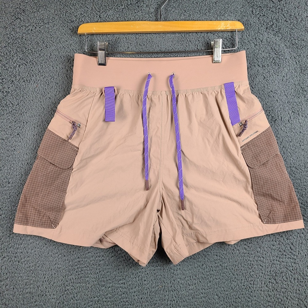 Lululemon Multi-Pocket Cargo High Rise Hiking Shorts Mauve Brown Size 8 LW7CAJS
